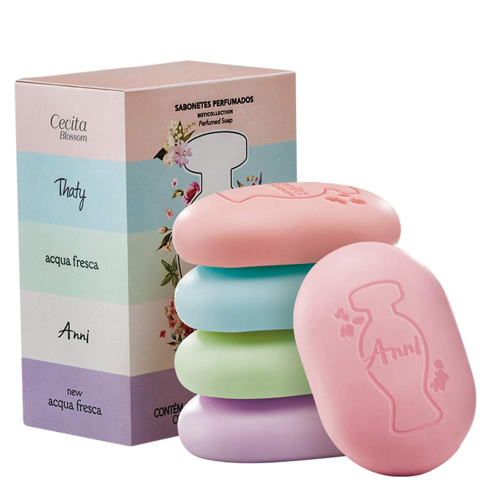 Sabonetes Perfumados Boticollection, 5un x 80g | Amazon.com.br